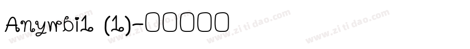Anywbi1 (1)字体转换
